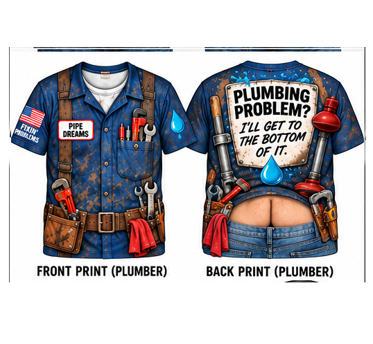 Plumbing Problem? I'll Get To The Bottom Of It T-Shirt