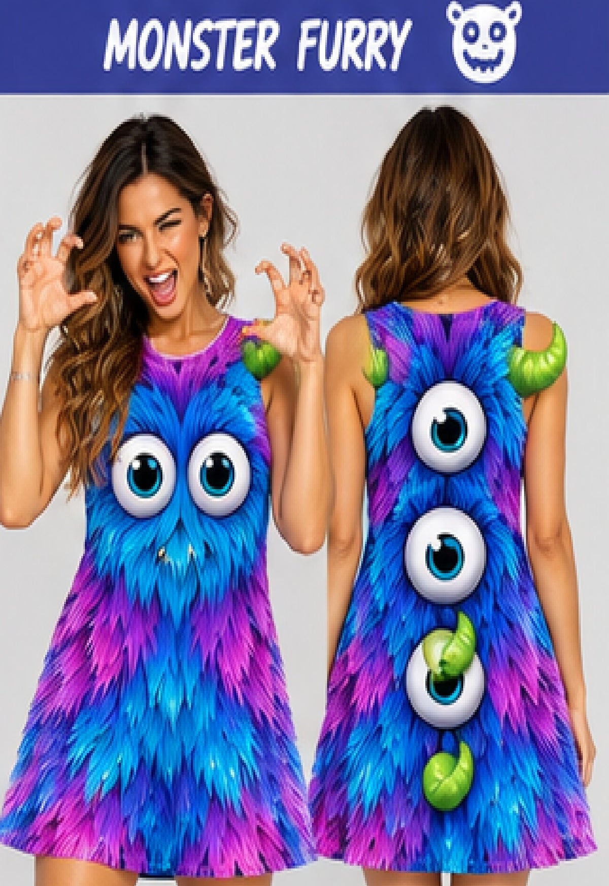 Monster Furry Dress