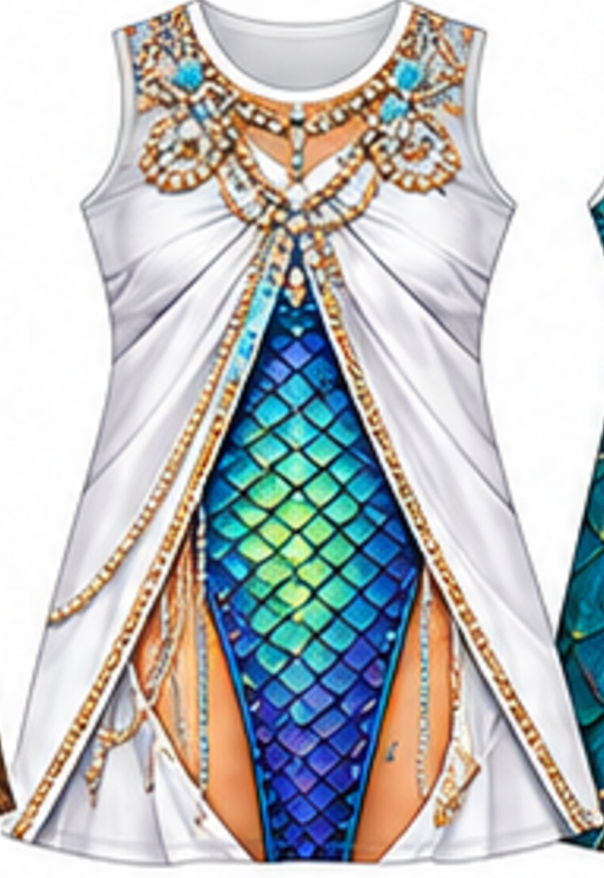 Mermaid Underneath Dress