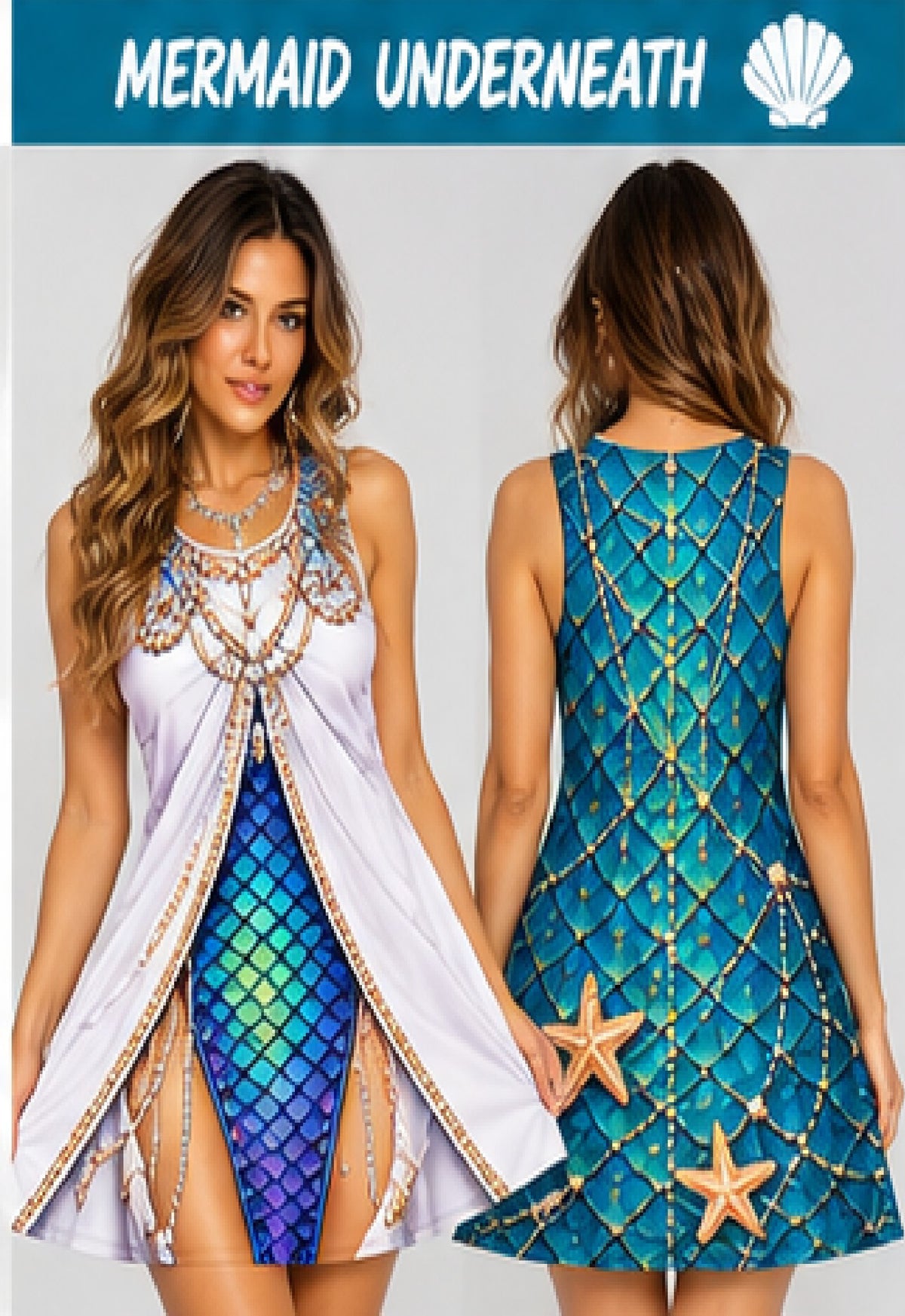 Mermaid Underneath Dress