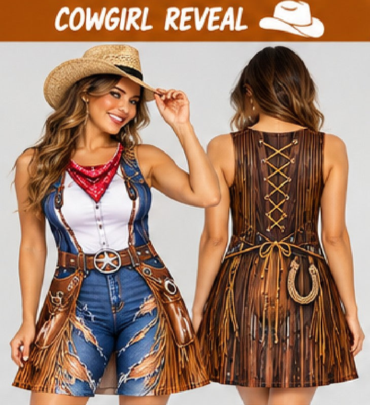 Cowgirl Reveal Dress