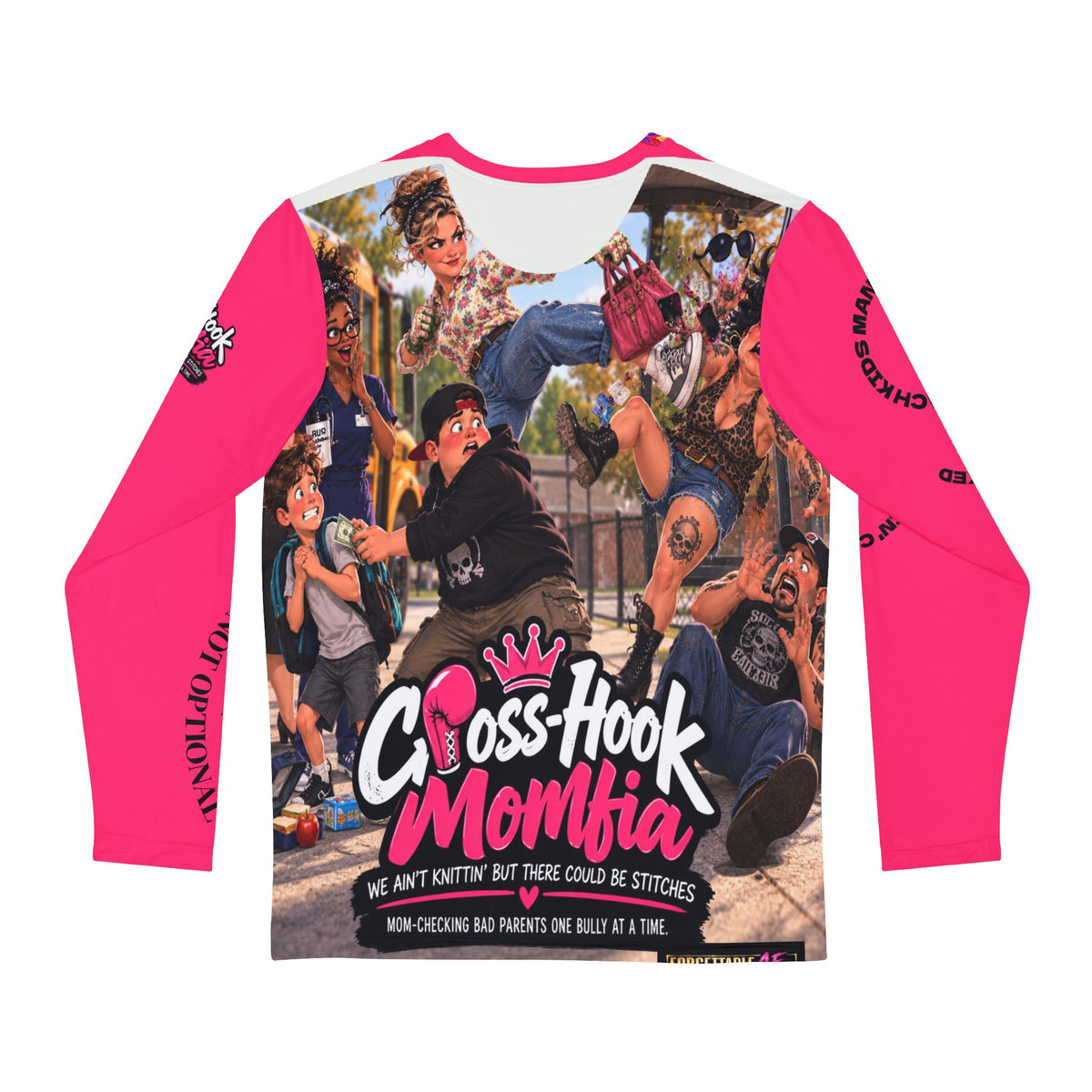 Cross-Hook Momfia - Bully kids usually have bully parents - if so, they gettin' CHECKED!